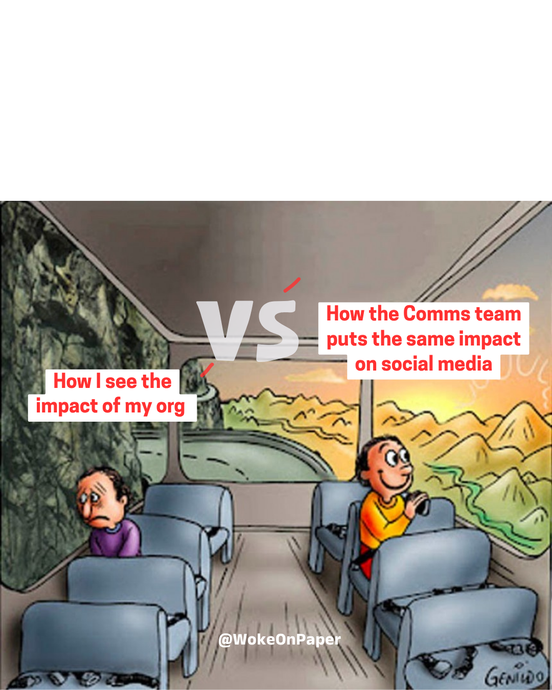 Meme: impact versus Instagram
