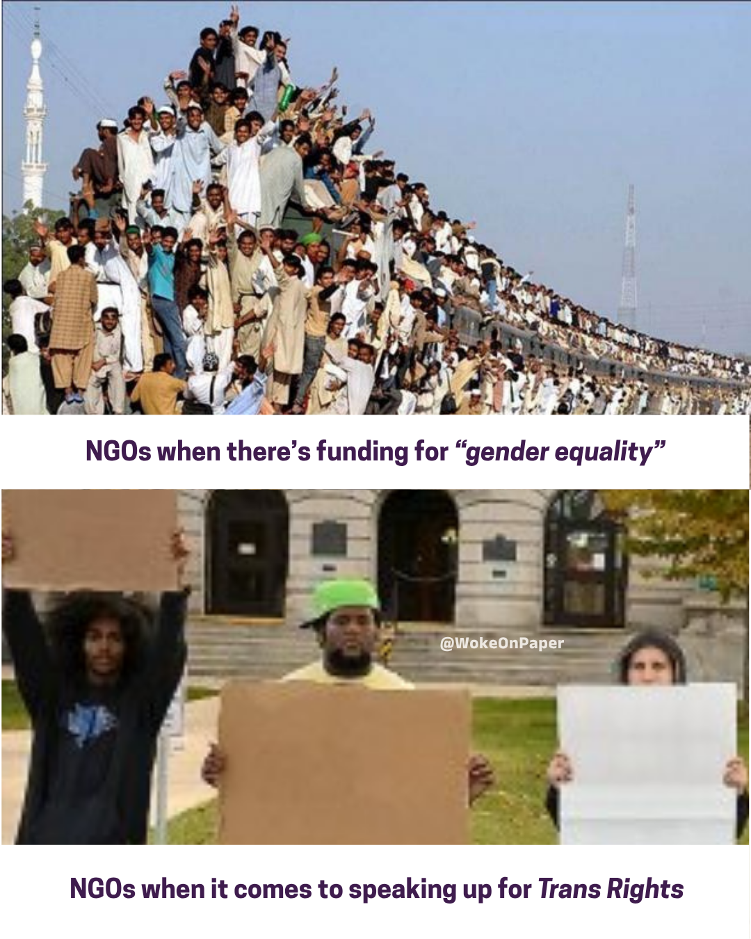 Gender Equality, But Make It Comfortable